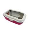Bandeja Higiênica Durapets Furbox Rosa Para Gatos
