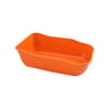 Bandeja Higiênica Durapets Luxo Laranja Para Gatos
