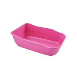 Bandeja Higiênica Durapets Luxo Rosa Para Gatos