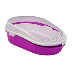Bandeja Higiênica Furba Rosa Furacão Pet - 1 Unidade
