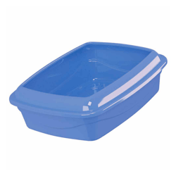 Bandeja Higiênica Master Cat Grande Azul Para Gatos - 1 Unidade