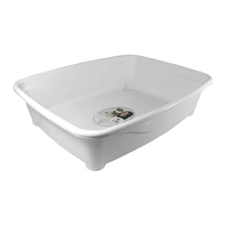 Bandeja Higiênica Para Gatos Classic Furacão Pet Branca