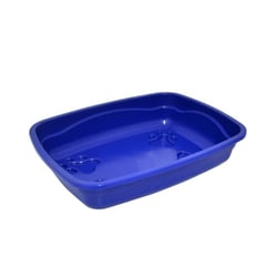 Bandeja Higiênica Triton Azul Para Gatos