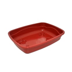 Bandeja Higiênica Triton Dog Vermelha Para Gatos