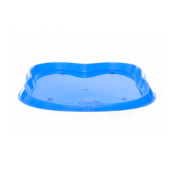 Bandeja Pet Injet Design Azul Para Casa E Jardim