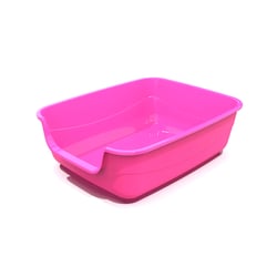 Bandeja Pet Injet Jumbox Rosa Para Gatos