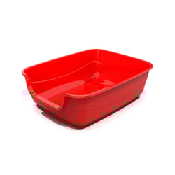Bandeja Pet Injet Jumbox Vermelha Para Gatos