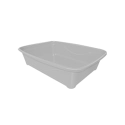 Banheira Furacão Pet Classic Cinza Para Gatos - 1 Unidade