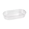 Banheira Jel Plast Pet Piu Oval Cristal Para Pássaros 150Ml - 1 Unidade