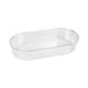 Banheira Jel Plast Pet Piu Oval Cristal Para Pássaros - Tamanho GG - Tamanho GG