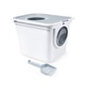 Banheiro Chalesco Toilet Plus Para Gatos - 1 Unidade