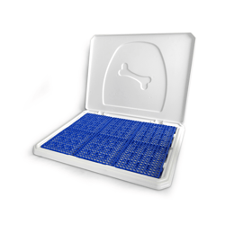 Banheiro Higiênico Animalíssimo Pipi Place Macho Azul - 1 Unidade