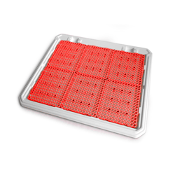 Banheiro Higiênico Pipi Place Vermelho - 1 Unidade Para Cachorras