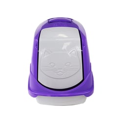 Banheiro Pet Injet Cat Toilet Lilas Para Gatos