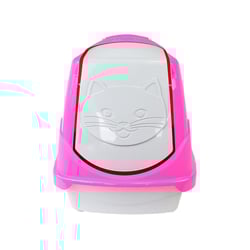 Banheiro Pet Injet Cat Toilet Rosa Para Gatos
