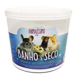 Banho A Seco Animalíssimo Para Hamster E Chinchila - 1Kg