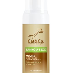 Banho A Seco Cat & Co 50Ml Mousse Para Gatos