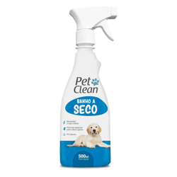 Banho A Seco Pet Clean Para Cães E Gatos 500Ml