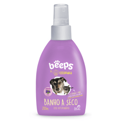 Banho A Seco Pet Society Beeps Estopinha Para Cães E Gatos - 200Ml