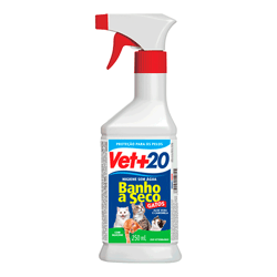 Banho A Seco Vet+20 Gato 250Ml