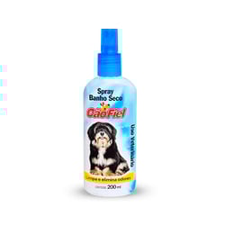 Banho Seco Cão Fiel Spray Para Cães E Gatos - 200Ml