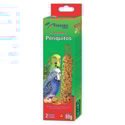 Bastão De Sementes Pássaro Forte 80G Para Periquitos