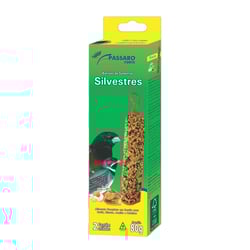 Bastão De Sementes Pássaro Forte Para Silvestres 80G