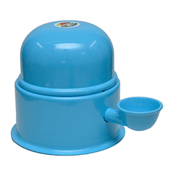 Bebedouro Alumínio Vida Mansa Azul - 1,4 Litros