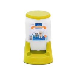 Bebedouro Alvorada Prático Auto Amarelo Para Cães E Gatos 3L - 1 Unidade