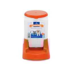 Bebedouro Alvorada Prático Auto Laranja Para Cães E Gatos 3L - 1 Unidade