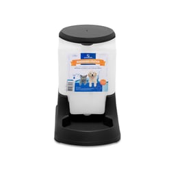 Bebedouro Alvorada Prático Auto Preto Para Cães E Gatos 3L - 1 Unidade