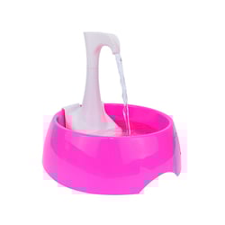 Bebedouro Amicus Aqua First Rosa Para Cães E Gatos - 1 Unidade