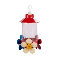 Bebedouro Antiformiga Jel Plast Vermelho Para Beija-Flor - 250Ml