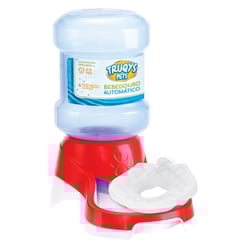Bebedouro Automático Truqys Ice Para Cães E Gatos - 2 Litros - Vermelho