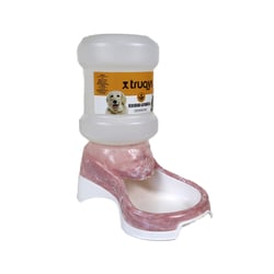 Bebedouro Automático Truqys Pet Mármore Carrara Rosé Para Cães E Gatos 2L - 1 Unidade