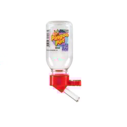 Bebedouro Bico Vidro Mr. Pet Vermelho Para Roedores - 60 Mililitros