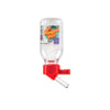 Bebedouro Bico Vidro Mr. Pet Vermelho Para Roedores - 60 Mililitros