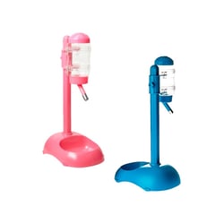 Bebedouro Bilha E Comedouro Chalesco Para Cães E Gatos - Cores Sortidas - 1 Unidade