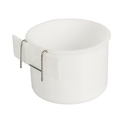 Bebedouro Com Suporte Jel Plast Pet Piu Para Papagaio - 1 Unidade