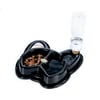 Bebedouro E Comedouro Truqys Pet Dogger 3 Em 1 Preto Para Cães E Gatos - 1 Unidade