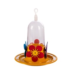 Bebedouro Jel Plast Pet Piu Bandeja Com Poleiro Para Beija-Flor - 250Ml