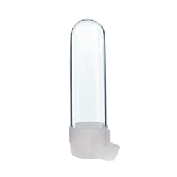 Bebedouro Jel Plast Piu Branco Para Pássaros - 75Ml