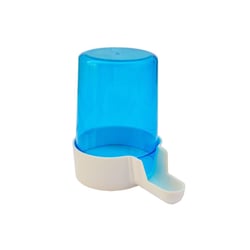 Bebedouro Para Pássaros Azul Jel Plast - G