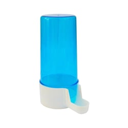 Bebedouro Para Pássaros Italiano M Azul Jel Plast - 1 Unidade