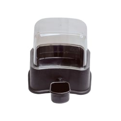 Bebedouro Petlon Preto Para Cães E Gatos - 1 Unidade