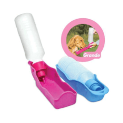 Bebedouro Portátil Chalesco Rosa 500Ml - 1 Unidade