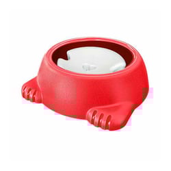 Bebedouro Vermelho Furacão Pet Glamour Para Cães De Pelos Longos - 1L