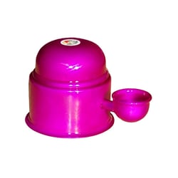 Bebedouro Vida Mansa Alumínio Para Cães E Gatos Violeta - 1 Unidade - 700 Mililitros