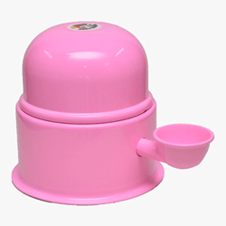 Bebedouro Vida Mansa Alumínio Rosa Para Cães E Gatos - 700Ml - 700 Mililitros