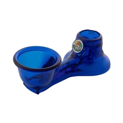 Bebedouro Vida Mansa Mini Portátil Azul Para Cães E Gatos - 1 Unidade